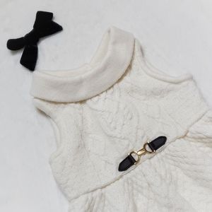 Janie & Jack Beautiful Classic Cable Knit Dress